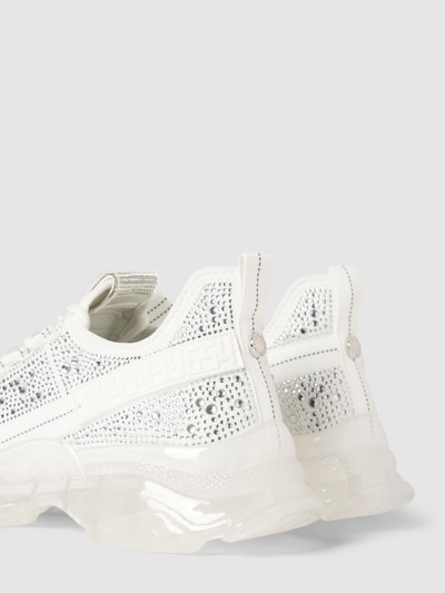 Peek & Cloppenburg Steve MaddenSneaker mit Ziersteinbesatz Modell 'MAXIMA-R' in offwhite Kostenlose Rückgabe