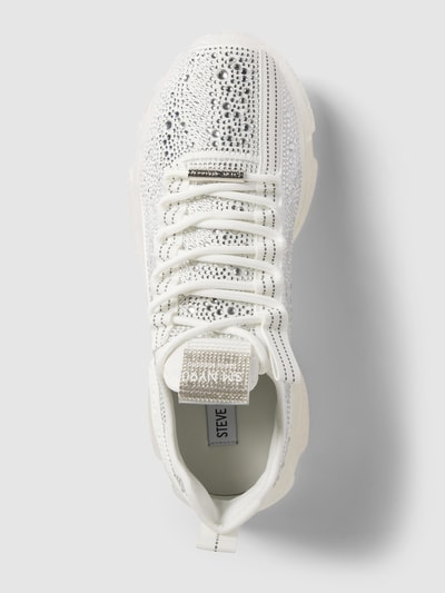 Peek & Cloppenburg Steve MaddenSneaker mit Ziersteinbesatz Modell 'MAXIMA-R' in offwhite Kostenlose Rückgabe