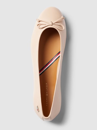 Peek & Cloppenburg Tommy HilfigerBallerinas mit Zierschleife Modell 'ESSENTIAL CHIC' in beige Neueste Stile