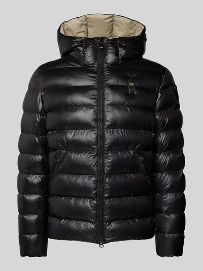 Peek & Cloppenburg Blauer UsaRegular Fit Steppjacke mit Kapuze Modell 'ADAMS' in black Sonderangebot der Fabrik