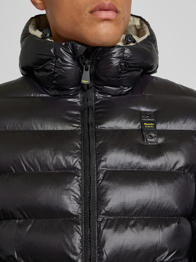Peek & Cloppenburg Blauer UsaRegular Fit Steppjacke mit Kapuze Modell 'ADAMS' in black Sonderangebot der Fabrik