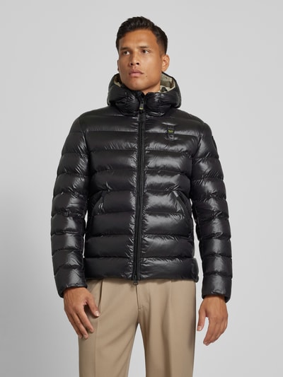 Peek & Cloppenburg Blauer UsaRegular Fit Steppjacke mit Kapuze Modell 'ADAMS' in black Sonderangebot der Fabrik