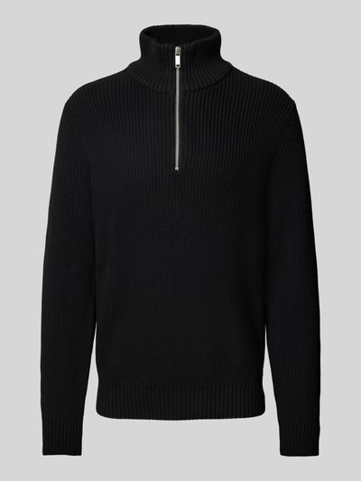 Peek & Cloppenburg MCNEALTroyer mit gerippten Abschlüssen in black Riesige Rabatte