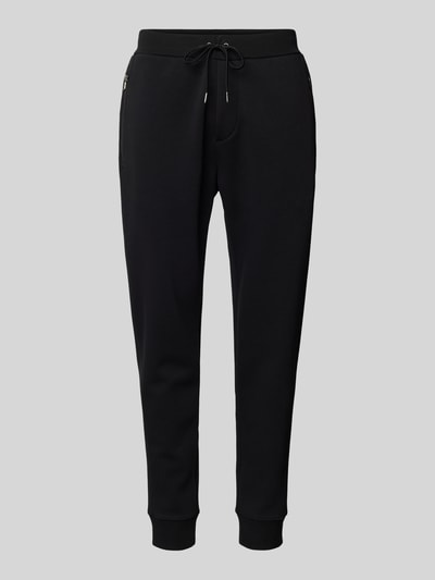 Peek & Cloppenburg Polo Ralph LaurenSweatpants mit elastischem Bund in black 50% Rabatt mit kostenlosem Versand