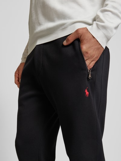 Peek & Cloppenburg Polo Ralph LaurenSweatpants mit elastischem Bund in black 50% Rabatt mit kostenlosem Versand