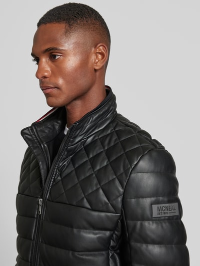 Peek & Cloppenburg MCNEALSteppjacke mit Stehkragen in black Kostenloser Versand international