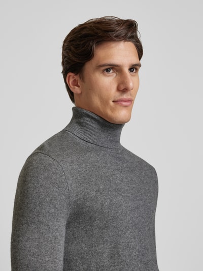Peek & Cloppenburg MCNEALStrickpullover mit Rollkragen in graphit melange zollfrei