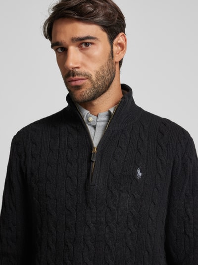 Peek & Cloppenburg Polo Ralph LaurenPullover mit Kaschmiranteil in black 50% Rabatt für begrenzte Zeit