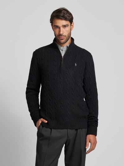 Peek & Cloppenburg Polo Ralph LaurenPullover mit Kaschmiranteil in black 50% Rabatt für begrenzte Zeit