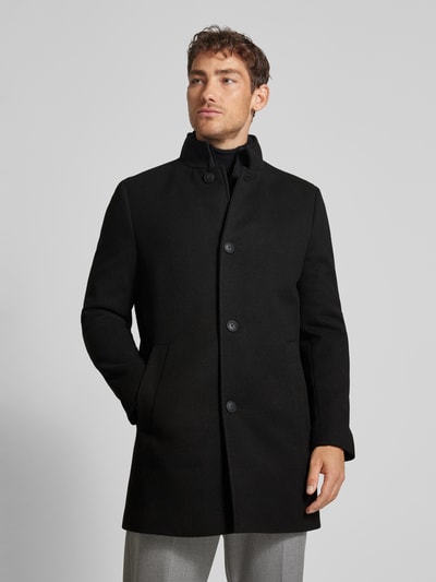 Peek & Cloppenburg MCNEALMantel mit Stehkragen in black Rabatte dieses Monats