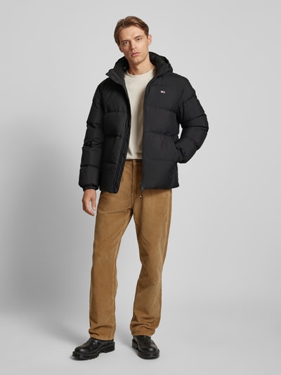 Peek & Cloppenburg Tommy JeansSteppjacke mit Logo-Stitching in black Outlet
