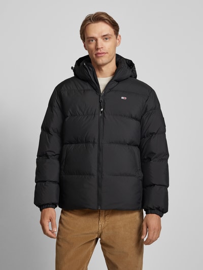 Peek & Cloppenburg Tommy JeansSteppjacke mit Logo-Stitching in black Outlet