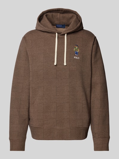 Peek & Cloppenburg Polo Ralph LaurenHoodie mit Label-Stitching in hazel Angebote