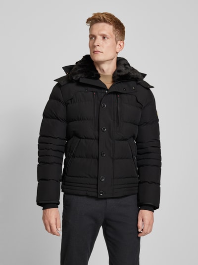Peek & Cloppenburg WellensteynRegular Fit Funktionsjacke mit dicker Wattierung Modell 'STARSTREAM' in black Hotsell