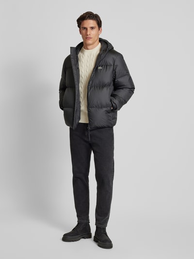 Peek & Cloppenburg LacosteSteppjacke mit Kapuze in black