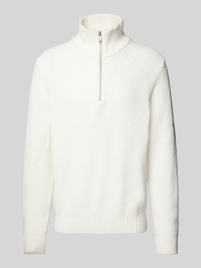 Peek & Cloppenburg MCNEALTroyer mit gerippten Abschlüssen in offwhite Begrenztes Angebot