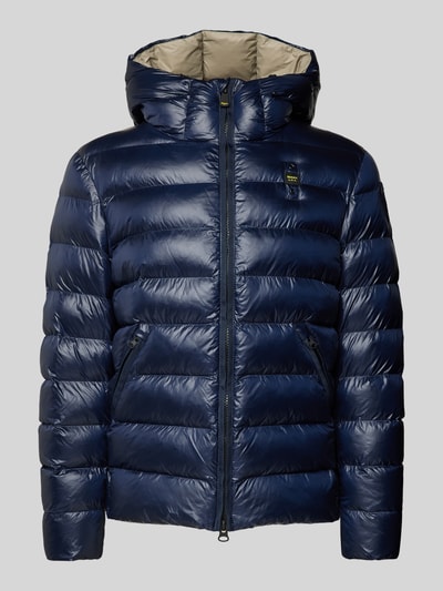 Peek & Cloppenburg Blauer UsaRegular Fit Steppjacke mit Kapuze Modell 'ADAMS' in marine Online Shopping