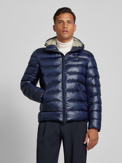 Peek & Cloppenburg Blauer UsaRegular Fit Steppjacke mit Kapuze Modell 'ADAMS' in marine Online Shopping