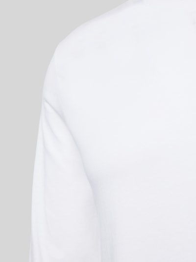 Peek & Cloppenburg BOSSLongsleeve mit Label-Stitching im 3er-Pack in dunkelblau Saisonschlussverkauf