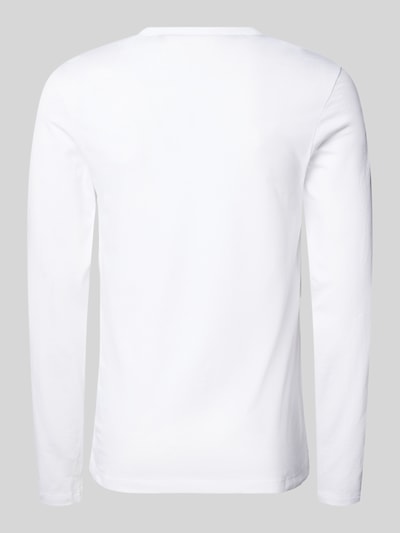 Peek & Cloppenburg BOSSLongsleeve mit Label-Stitching im 3er-Pack in dunkelblau Saisonschlussverkauf