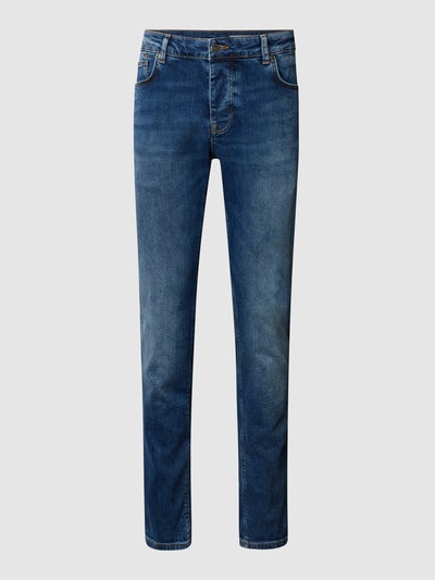 Peek & Cloppenburg REVIEWSlim Fit Jeans mit Stretch-Anteil in dunkelblau Black Friday
