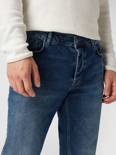 Peek & Cloppenburg REVIEWSlim Fit Jeans mit Stretch-Anteil in dunkelblau Black Friday