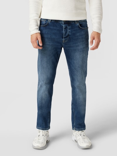 Peek & Cloppenburg REVIEWSlim Fit Jeans mit Stretch-Anteil in dunkelblau Black Friday
