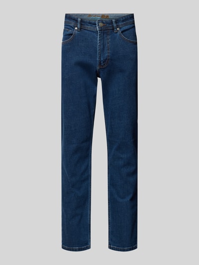 Peek & Cloppenburg Christian Berg MenRegular Fit Jeans im 5-Pocket-Design in ocean Weihnachtsangebot