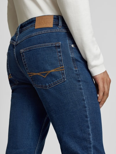 Peek & Cloppenburg Christian Berg MenRegular Fit Jeans im 5-Pocket-Design in ocean Weihnachtsangebot