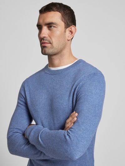 Peek & Cloppenburg MCNEALStrickpullover mit Rundhalsausschnitt in royal melange Osterangebot