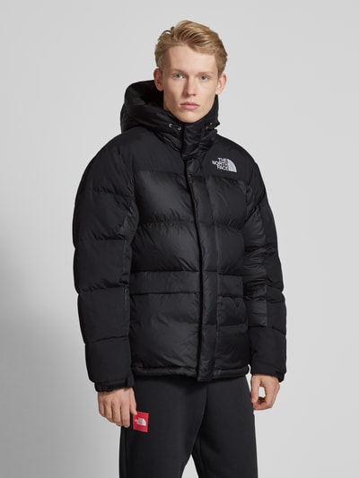 Peek & Cloppenburg The North FaceSteppparka mit Label-Stitching in black Valentinstagsangebot