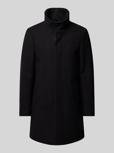 Peek & Cloppenburg MatiniqueMantel mit Stehkragen Modell 'Harvey' in black Jubiläumsangebot