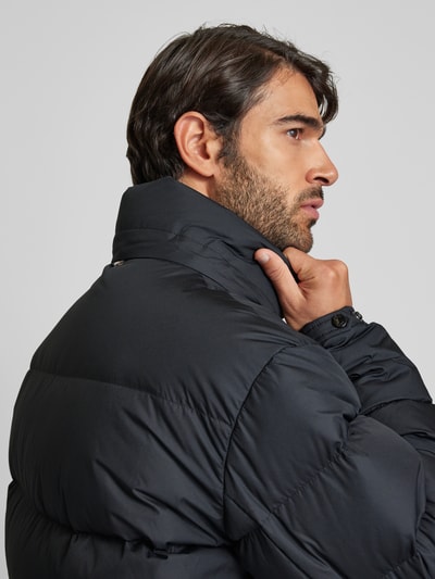 Peek & Cloppenburg BOSSSteppmantel mit Kapuze Modell 'Donden' in black Lagerräumung