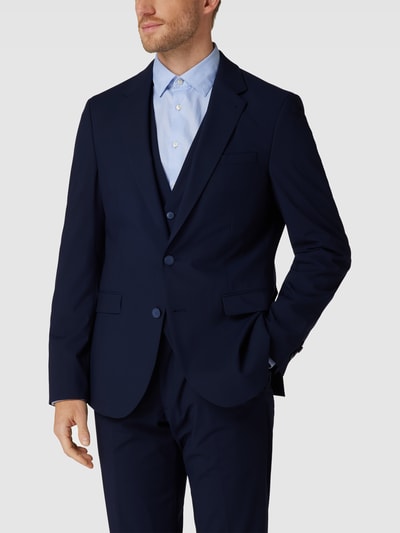 Peek & Cloppenburg MCNEALSlim Fit 2-Knopf-Sakko mit Pattentaschen in marine Zeitlich begrenztes Angebot