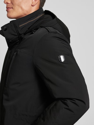 Peek & Cloppenburg WellensteynFunktionsjacke mit Kapuze Modell 'TRAVELLER' in black Exklusive Angebote