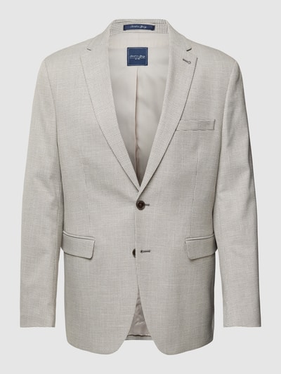 Peek & Cloppenburg Christian Berg Men2-Knopf-Sakko mit Reverskragen in beige Super Sparpreis