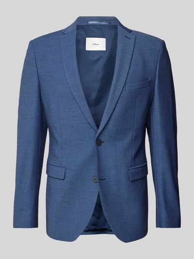 Peek & Cloppenburg s.Oliver BLACK LABELSakko mit Brustleistentasche Modell 'Pure' in marine Letzter Tag