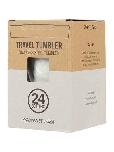Peek & Cloppenburg 24bottlesTravel Mug aus Edelstahl in weiss Speichern exportieren
