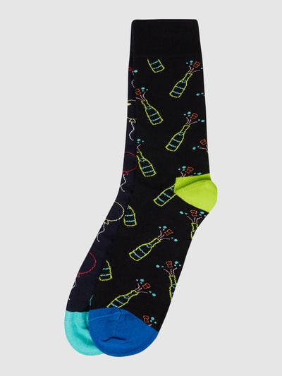 Peek & Cloppenburg Happy SocksSocken im 2er-Pack in dunkelblau Sonderangebot
