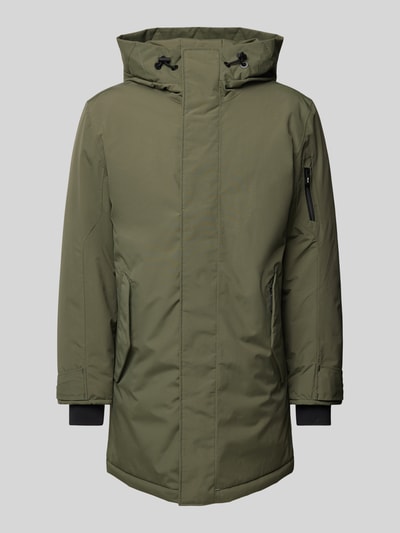 Peek & Cloppenburg G-LABParka mit Eingrifftaschen Modell 'TRACER' in oliv melange Begrenztes Angebot