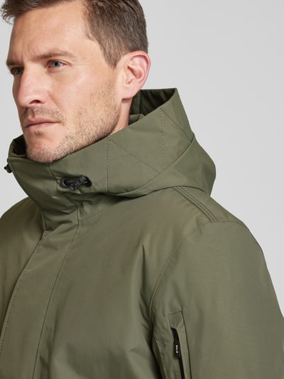 Peek & Cloppenburg G-LABParka mit Eingrifftaschen Modell 'TRACER' in oliv melange Begrenztes Angebot