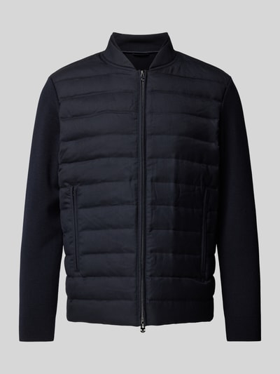Peek & Cloppenburg Emporio ArmaniSteppjacke mit Stehkragen in marine Online Shopping