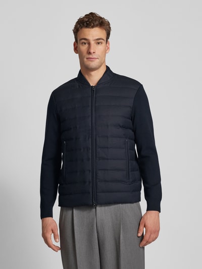 Peek & Cloppenburg Emporio ArmaniSteppjacke mit Stehkragen in marine Online Shopping