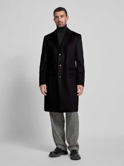 Peek & Cloppenburg BOSSMantel aus reinem Kaschmir mit Reverskragen in black Exklusivangebot