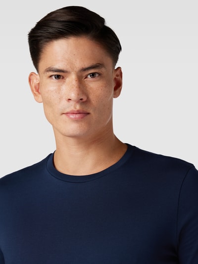 Peek & Cloppenburg Christian Berg MenT-Shirt mit Rundhalsausschnitt in dunkelblau Preisnachlass