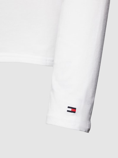 Peek & Cloppenburg Tommy HilfigerLongsleeve mit Label-Stitching im 3er-Pack in mittelgrau melange Cyber Monday
