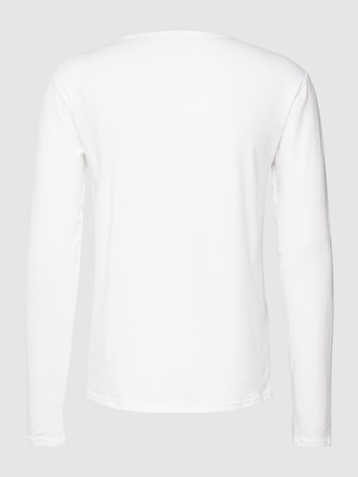 Peek & Cloppenburg Tommy HilfigerLongsleeve mit Label-Stitching im 3er-Pack in mittelgrau melange Cyber Monday