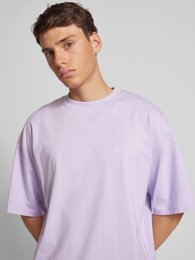 Peek & Cloppenburg REVIEWEssentials Oversized T-Shirt in flieder Weihnachtsangebot