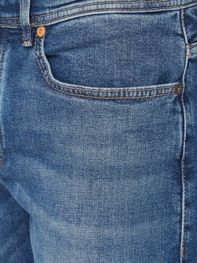 Peek & Cloppenburg BOSS OrangeTapered Fit Jeans mit Stretch-Anteil Modell 'Taber' in jeansblau Valentinstagsangebot