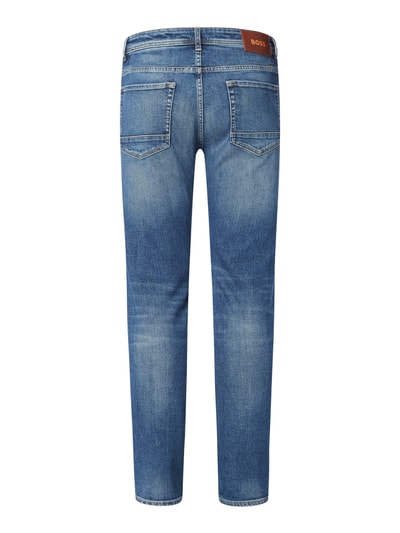 Peek & Cloppenburg BOSS OrangeTapered Fit Jeans mit Stretch-Anteil Modell 'Taber' in jeansblau Valentinstagsangebot
